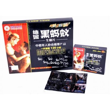 德國黑螞蟻生精片 補腎益精,提升精子質量 台灣現貨正品